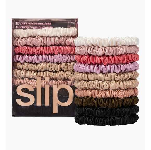 slip Accessories - Slip Silk Hair Scrunchies - Elegant Multicolor Set